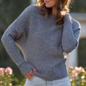 LOVESTITCH Cleo Ribbed Sweater Size S (NWT)
